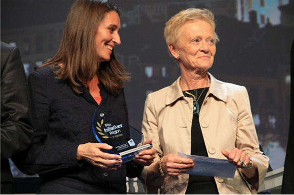 Remise du trophée Initiatives  des Régions de la Banque Populaire