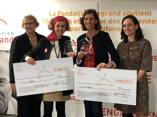 Notre association remporte deux prix suite à l’appel à projet de la Fondation LEGRAND